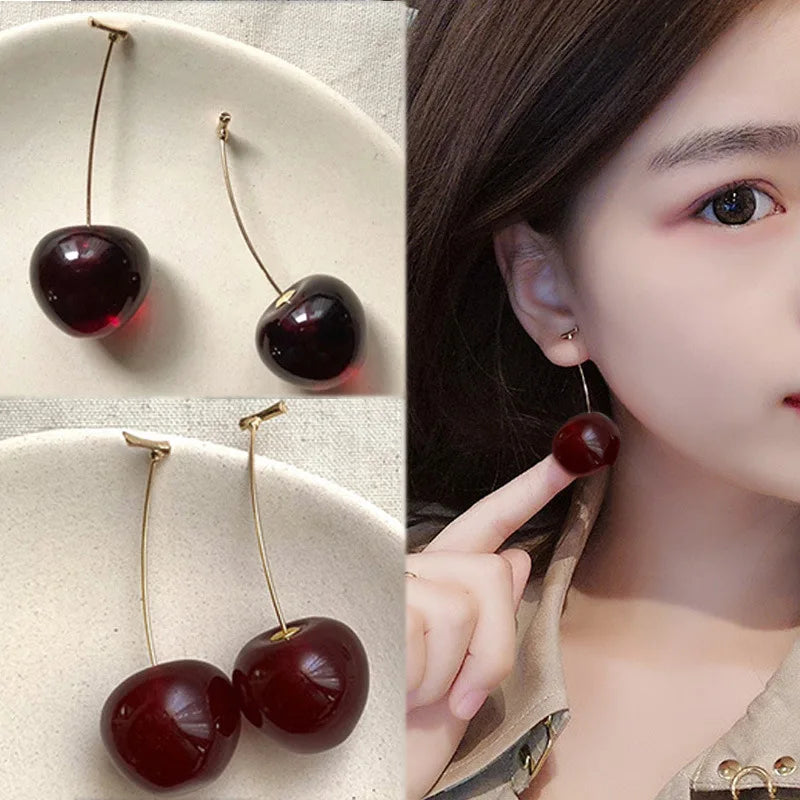 Brinco Cereja - Crystal Cherry