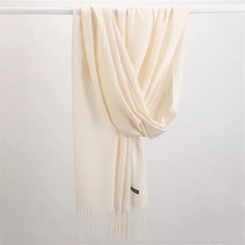 Cachecol Fashion Monocromatico Cashmere